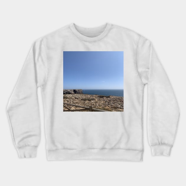 A cliff & the ocean Crewneck Sweatshirt by TPT98